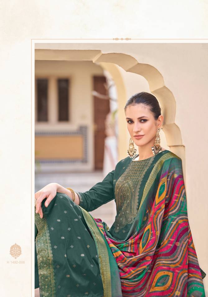 Falsafaa 13 By Alok 1492-001 To 006 Jacquard Designer Dress Material Wholesale Price In Surat
